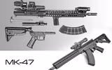 Siêu súng kết hợp giữa hai khẩu súng trường nổi tiếng nhất thế giói AK-47 của Nga và M-16 của Mỹ