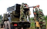 Bão lửa BM-21 Grad có trong biên chế trong lục quân Việt Nam