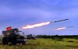 Bão lửa BM-21 Grad có trong biên chế trong lục quân Việt Nam