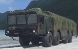 Hệ thống tên lửa phòng thủ bờ biển K-30P mạnh mẽ của Việt Nam trên biển Đông