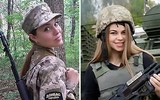 Vẻ đẹp mê hoặc lòng người của nữ binh sĩ Ukraine