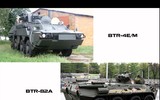Cùng phát triển từ BTR-80, vì sao BTR-4E/M Ukraine vượt trội BTR-82A Nga?