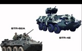 Cùng phát triển từ BTR-80, vì sao BTR-4E/M Ukraine vượt trội BTR-82A Nga?