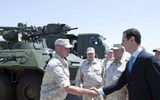 Tổng thống Syria Bashar Al-Assad ngồi 