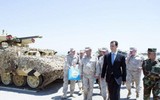 Tổng thống Syria Bashar Al-Assad ngồi 