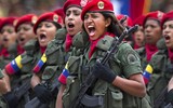 Bất ngờ trước vẻ đẹp nữ binh sĩ 'quốc gia hoa hậu' Venezuela