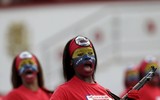 Bất ngờ trước vẻ đẹp nữ binh sĩ 'quốc gia hoa hậu' Venezuela