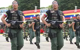 Bất ngờ trước vẻ đẹp nữ binh sĩ 'quốc gia hoa hậu' Venezuela