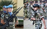Vẻ đẹp quý phái của nữ binh sĩ Pháp