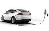 Bất ngờ siêu xe điện Tesla trị giá 8 tỷ đồng lăn bánh tại Hà Nội