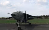 Cận cảnh tiêm kích cánh cụp cánh xòe MiG-23 của Ấn Độ vừa bị rơi cháy rụi