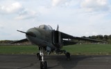 Cận cảnh tiêm kích cánh cụp cánh xòe MiG-23 của Ấn Độ vừa bị rơi cháy rụi