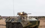Siêu phẩm BTR-82 khiến IS lần đầu nếm trải sự kinh hoàng từ hỏa lực Nga