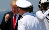 Ông Trump bàn giao siêu hàng không mẫu hạm 13 tỷ USD, Mỹ tiếp tục bá chủ đại dương