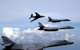 Khi người Mỹ đem siêu pháo đài bay B-1B trút bom diệt khủng bố IS