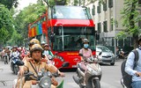 Xe buýt 2 tầng, viễn cảnh tươi sáng cho người dân thưởng ngoạn và đi lại trở nên xa vời