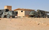 Syria dùng hỏa thần BM-27 Nga trùm bão lửa lên khủng bố IS