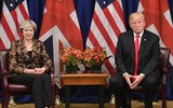 [ẢNH] Hàng chục nghìn người biểu tình chống ông Trump tại Anh