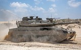 [ẢNH] Siêu tăng mạnh hơn cả T-90 Nga và M1 Abrams Mỹ vừa được Israel đem đi biếu
