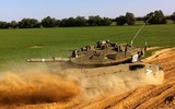 [ẢNH] Siêu tăng mạnh hơn cả T-90 Nga và M1 Abrams Mỹ vừa được Israel đem đi biếu