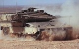 [ẢNH] Siêu tăng mạnh hơn cả T-90 Nga và M1 Abrams Mỹ vừa được Israel đem đi biếu