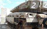 [ẢNH] Siêu tăng mạnh hơn cả T-90 Nga và M1 Abrams Mỹ vừa được Israel đem đi biếu