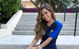 [ẢNH] Nàng WAGs với vẻ đẹp hút hồn của thủ quân Pháp