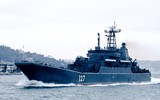 [ẢNH] 25 chiến hạm Nga gầm thét ngoài khơi Syria, tàu chiến Mỹ mang tên lửa Tomahawk lo lắng?