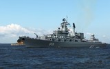 [ẢNH] Sức mạnh siêu khủng của tuần dương hạm Nga đang nã tên lửa ngoài khơi Syria