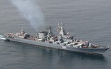 [ẢNH] Sức mạnh siêu khủng của tuần dương hạm Nga đang nã tên lửa ngoài khơi Syria