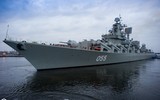 [ẢNH] Sức mạnh siêu khủng của tuần dương hạm Nga đang nã tên lửa ngoài khơi Syria