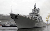 [ẢNH] Sức mạnh siêu khủng của tuần dương hạm Nga đang nã tên lửa ngoài khơi Syria