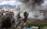 [ẢNH] Nga bất ngờ không kích dữ dội phiến quân tại Syria, bước đi cao cơ trước sự ngỡ ngàng của Mỹ