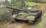 [ẢNH] Tình thế Syria nguy cấp, Nga cấp ngay chiến tăng đặc biệt cho quân đội Tổng thống Assad?