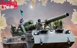[ẢNH] Pháo có thể bắn đạn hạt nhân của Nga ồ ạt tập trận, động thái nhỏ đầy ẩn ý của Nga
