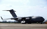 [ẢNH] Máy bay khổng lồ C-17 hạ cánh xuống TP.HCM, bước đột phá của quân đội Việt Nam ra thế giới