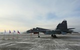[ẢNH] Nga đột ngột tăng cường chiến đấu cơ tại Syria, 