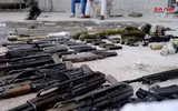 [ẢNH] Khủng bố tiếc nuối khi kho vũ khí lớn chôn giấu ngay trong thủ đô bị Syria thu giữ