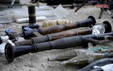 [ẢNH] Khủng bố tiếc nuối khi kho vũ khí lớn chôn giấu ngay trong thủ đô bị Syria thu giữ