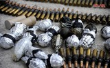 [ẢNH] Khủng bố tiếc nuối khi kho vũ khí lớn chôn giấu ngay trong thủ đô bị Syria thu giữ