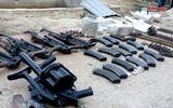 [ẢNH] Khủng bố tiếc nuối khi kho vũ khí lớn chôn giấu ngay trong thủ đô bị Syria thu giữ