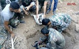 [ẢNH] Khủng bố tiếc nuối khi kho vũ khí lớn chôn giấu ngay trong thủ đô bị Syria thu giữ