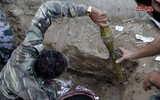 [ẢNH] Khủng bố tiếc nuối khi kho vũ khí lớn chôn giấu ngay trong thủ đô bị Syria thu giữ