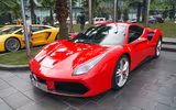 [ẢNH] Siêu xe Ferrari 488 GTB vừa bị tông nát đầu của ca sĩ Tuấn Hưng khủng cỡ nào?