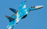 [ẢNH] Tiêm kích Su-27 Ukraine lao xuống đất khi đối đầu giả định với F-15 Mỹ?