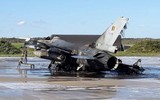 [ẢNH] Sự cố quân ta bắn quân mình khiến một chiến đấu cơ F-16 của Bỉ bị thiêu rụi