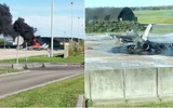 [ẢNH] Sự cố quân ta bắn quân mình khiến một chiến đấu cơ F-16 của Bỉ bị thiêu rụi
