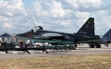 [ẢNH] Tại sao Nga rút hết 'xe tăng bay' Su-25 đang giáng hỏa lực cực mạnh xuống phiến quân Syria về nước?