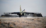 [ẢNH] Tại sao Nga rút hết 'xe tăng bay' Su-25 đang giáng hỏa lực cực mạnh xuống phiến quân Syria về nước?