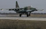 [ẢNH] Tại sao Nga rút hết 'xe tăng bay' Su-25 đang giáng hỏa lực cực mạnh xuống phiến quân Syria về nước?